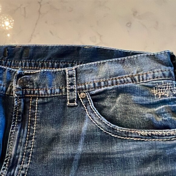 Mens Silver Jeans Brand New Size 42 x 32 - Picture 10 of 14